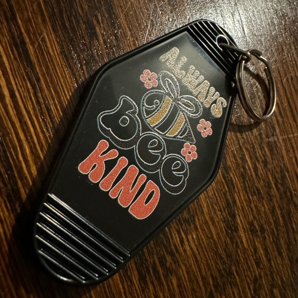 NWOT Keychain: Always Bee Kind - Picture 3 of 3